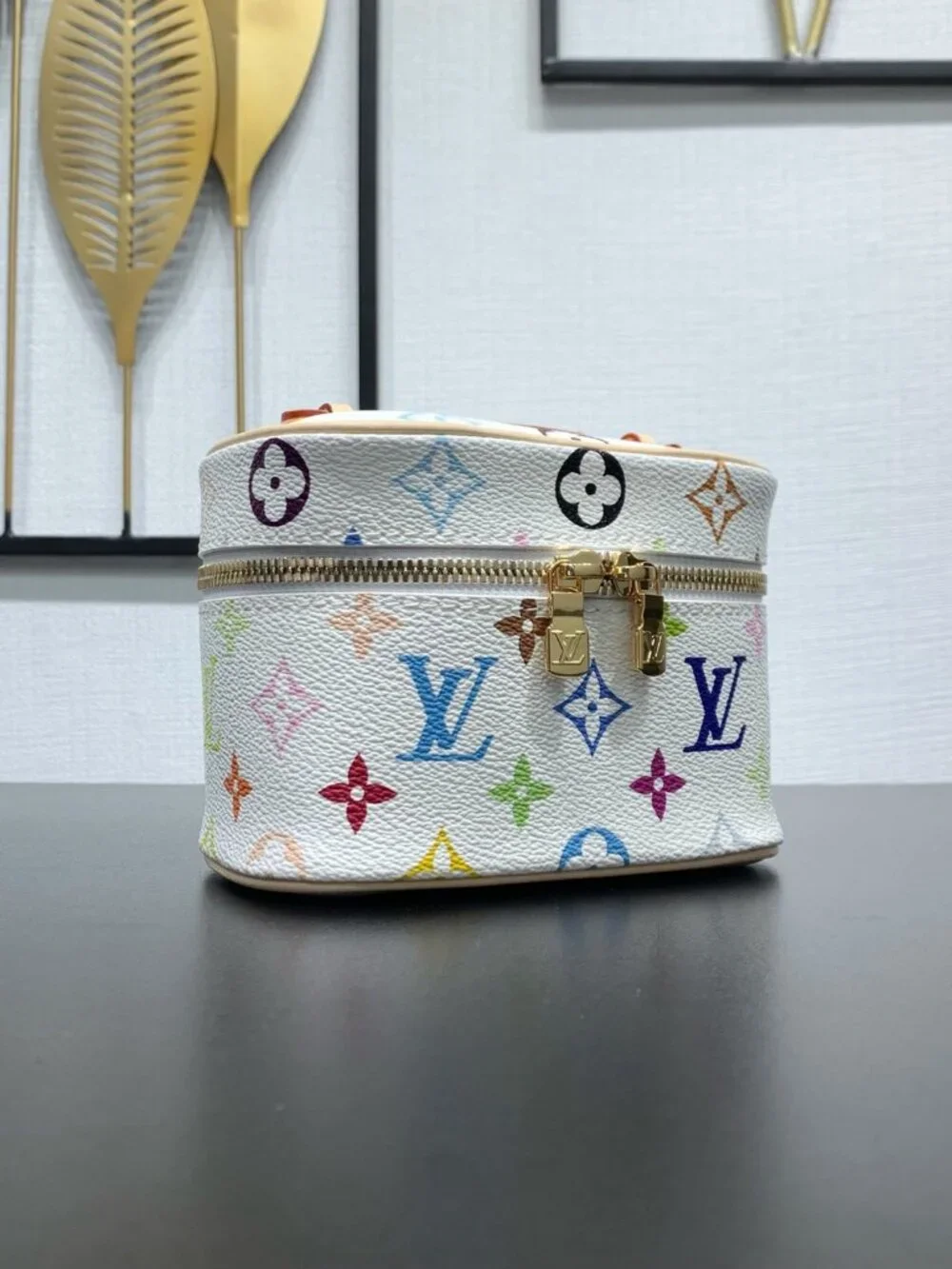 Louis Vuitton x Takashi Murakami Nice Nano Vanity Case